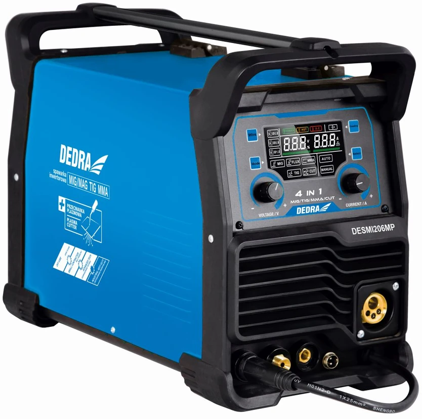 Dedra Suvirinimo aparatas MIG/TIG/MMA/plazma 4 in 1