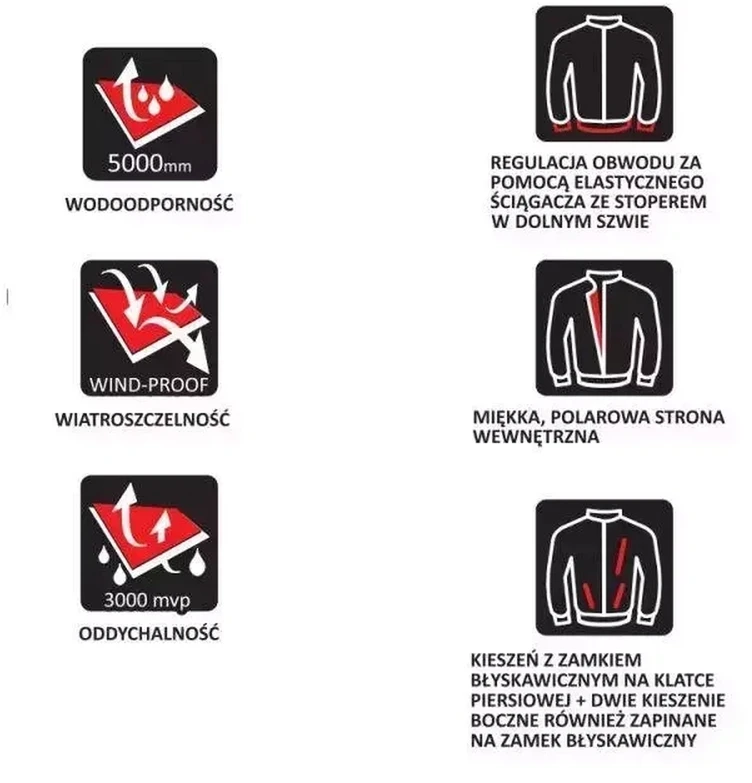 Dedra Softshell striuke dydis XXL 96 poliesteris 4 elastano