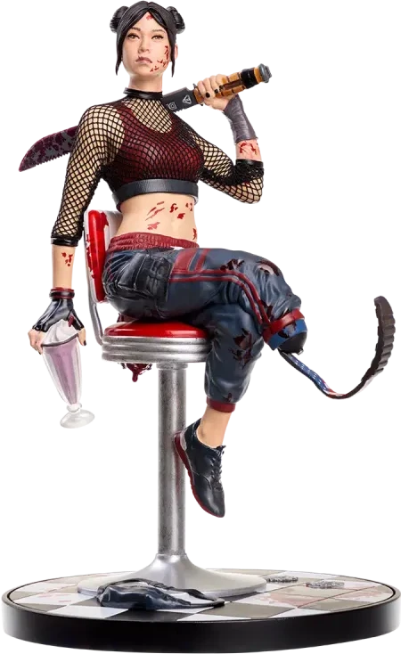 Deep Silver Deep Sidabrinis „Dead Island 2“ kolekcinė statula „Amy“