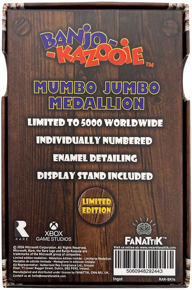 Banjo-Kazooie Mumbo Jumbo medalionas