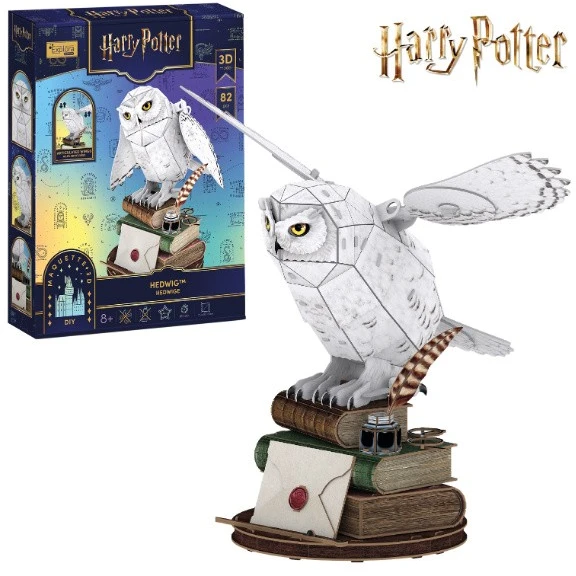 CubicFun 3D dėlionė Harry Potter „Hedviga“ iš putplasčio