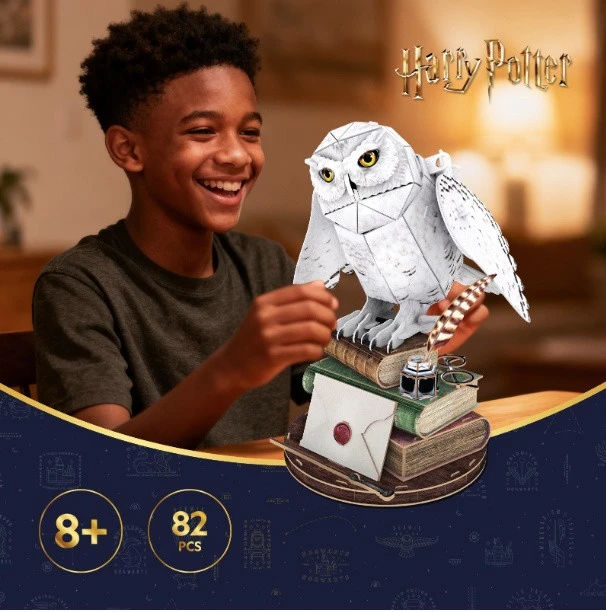 CubicFun 3D dėlionė Harry Potter „Hedviga“ iš putplasčio