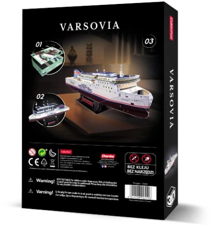 Dėlionė CubicFun Puzzle 3d - prom varsovia