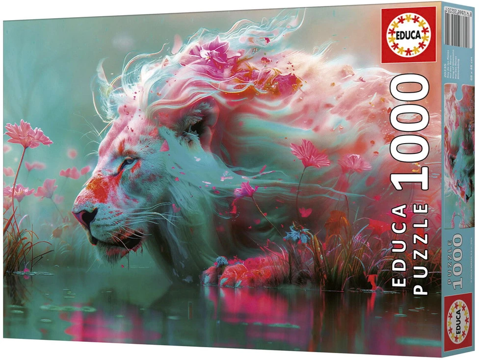 Dėlionė Educa - 1000 vnt., Gėlių karalius (80-20235)
