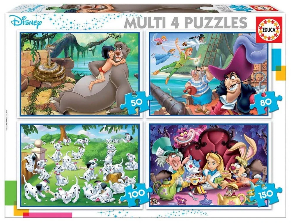 Educa dėlionė 380 vnt. - Disney personažai