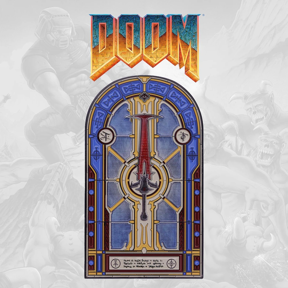 Fanatik „Doom Limited Edition“ tiglio kardo vitražo lango luitas