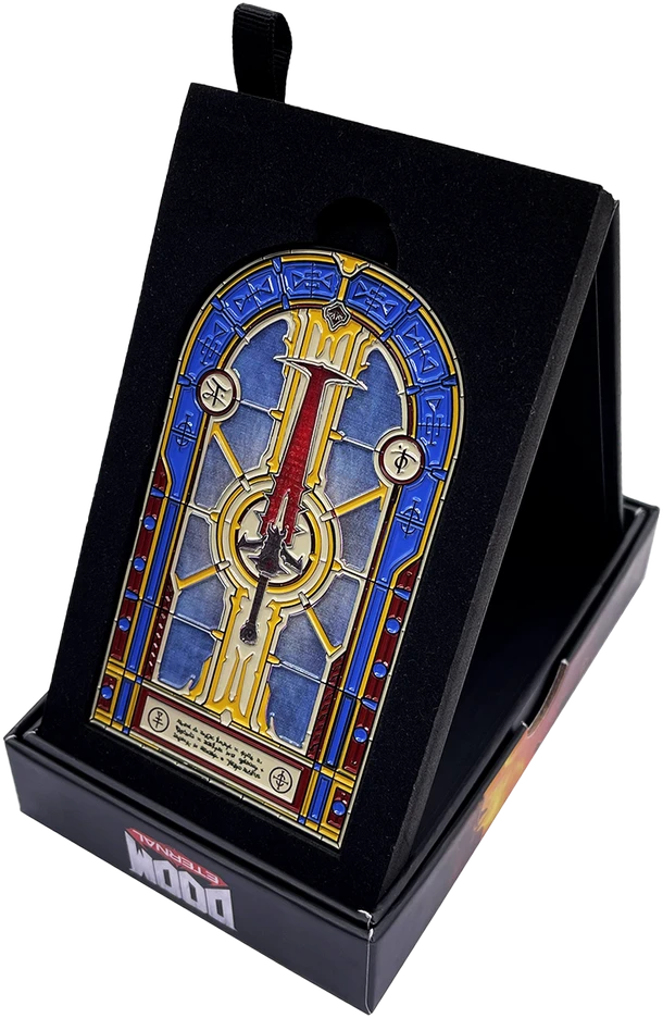 Fanatik „Doom Limited Edition“ tiglio kardo vitražo lango luitas