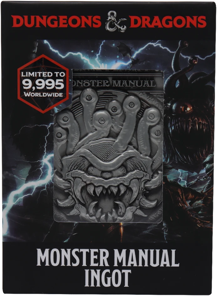 Dėlionė Fanatik „Dungeons Dragons“ riboto leidimo monstrų rankinio luito rinkinys