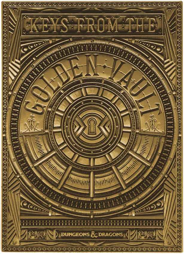 Fanatik „Dungeons Dragons“ riboto leidimo raktai iš „Golden Vault Ingot“
