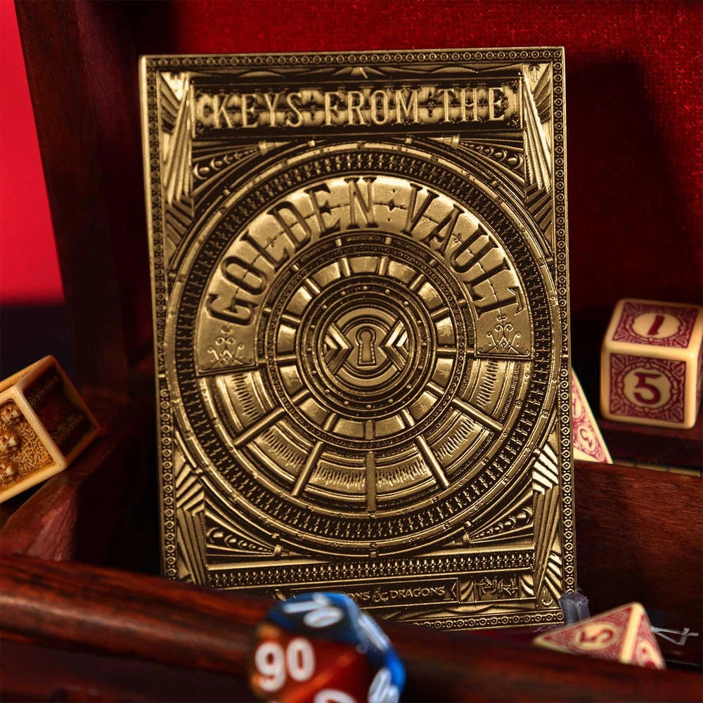 Fanatik „Dungeons Dragons“ riboto leidimo raktai iš „Golden Vault Ingot“