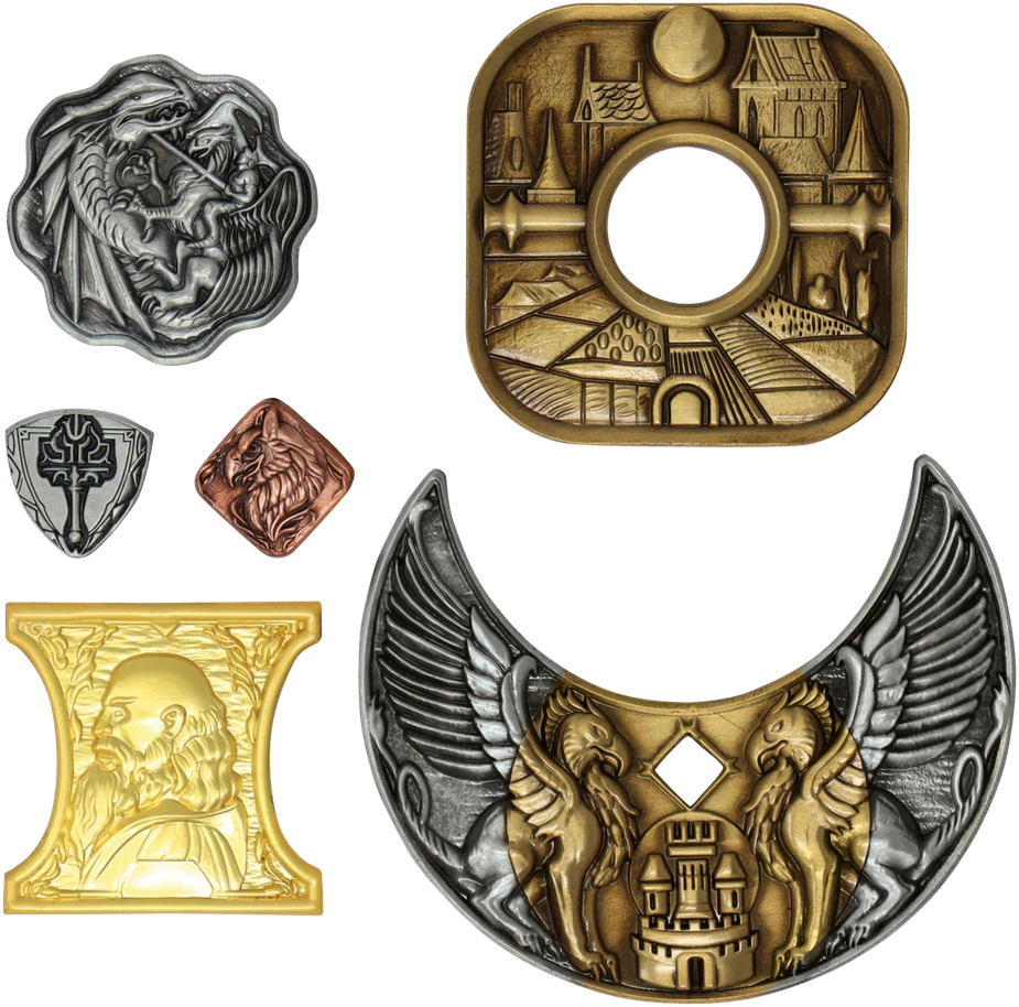 Fanatik „Dungeons Dragons Waterdeep“ monetų kolekcija