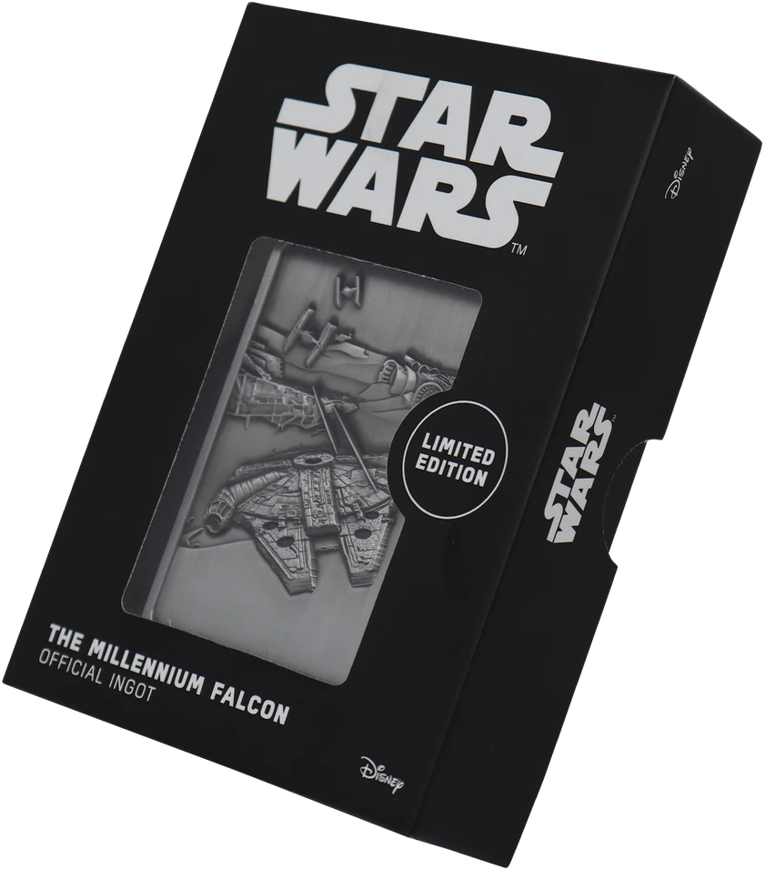 Fanatik „Žvaigždžių karų“ riboto leidimo „Millennium Falcon“ luitas