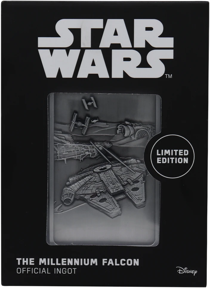Fanatik „Žvaigždžių karų“ riboto leidimo „Millennium Falcon“ luitas