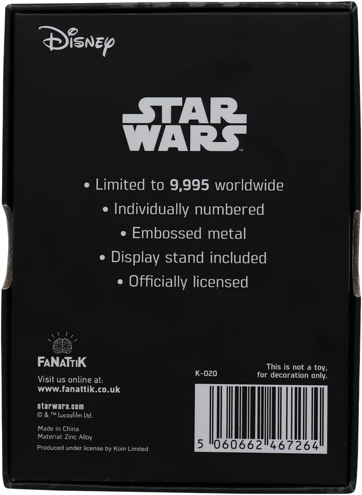 Fanatik „Žvaigždžių karų“ riboto leidimo „Millennium Falcon“ luitas