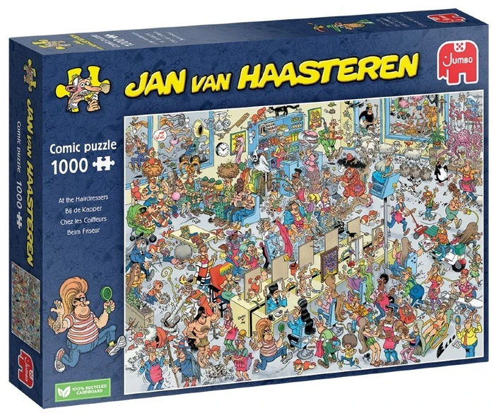 Dėlionė Nezatříděno Jan van Haasteren – Kirpėjai (1000 vnt.) (JUM0070)