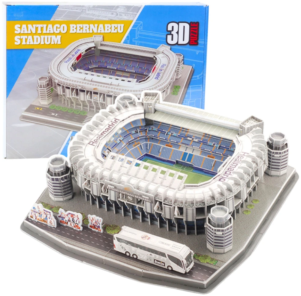 Lean Toys 3D dėlionė „Santiago Bernabeu“ stadionas, 101 dalis