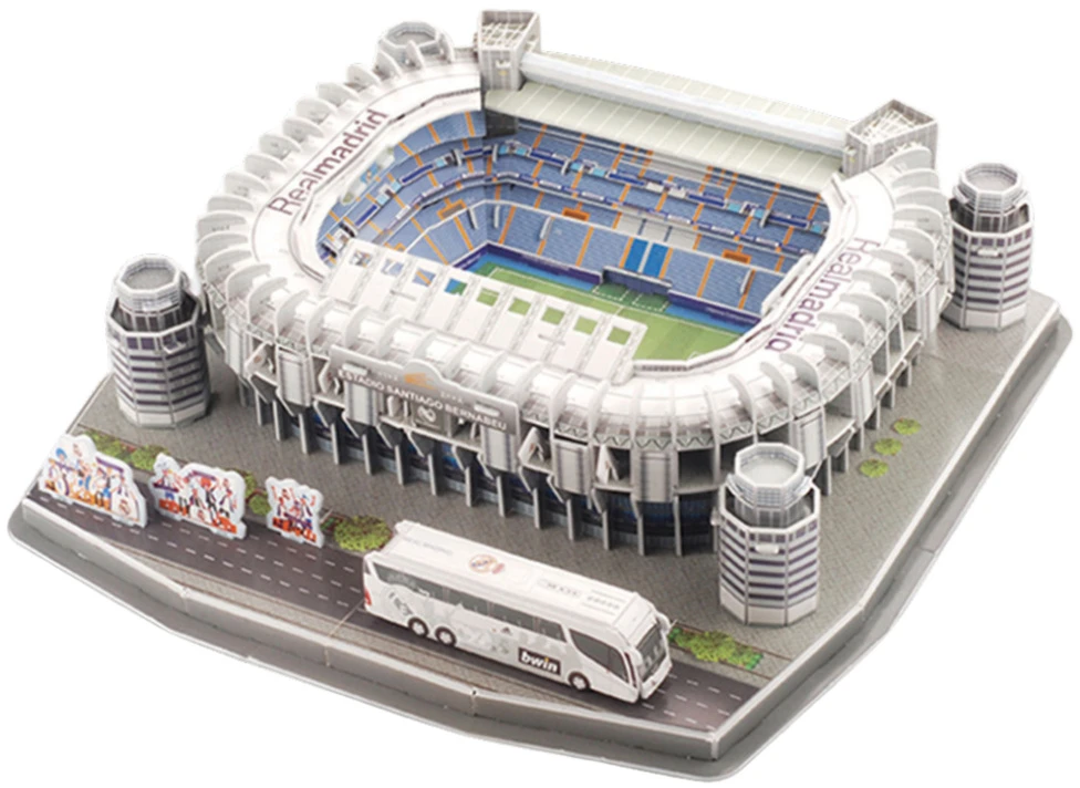 Lean Toys 3D dėlionė „Santiago Bernabeu“ stadionas, 101 dalis