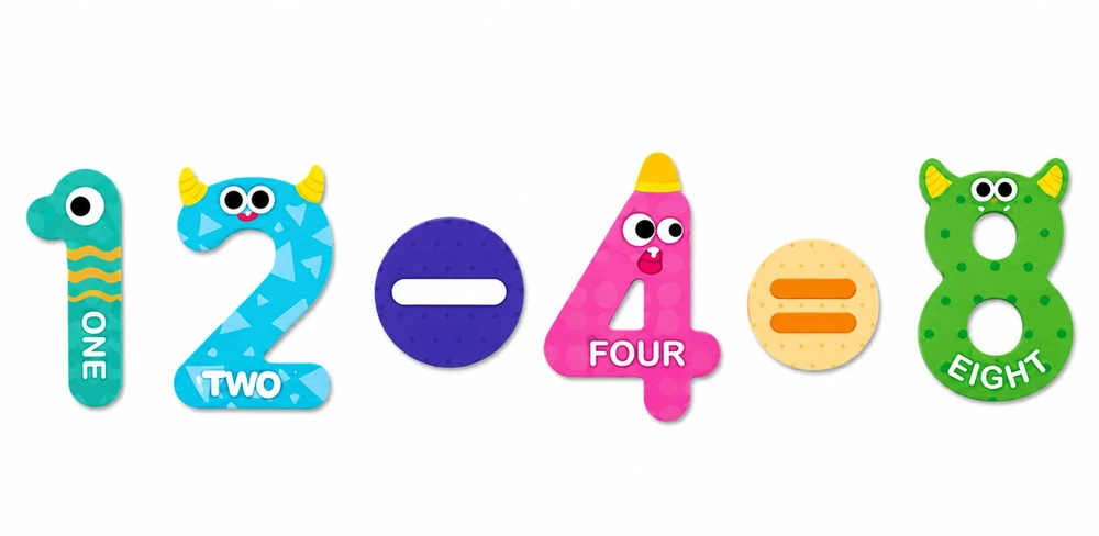 Lean Toys Magnetinė dėlionė 26 vnt.