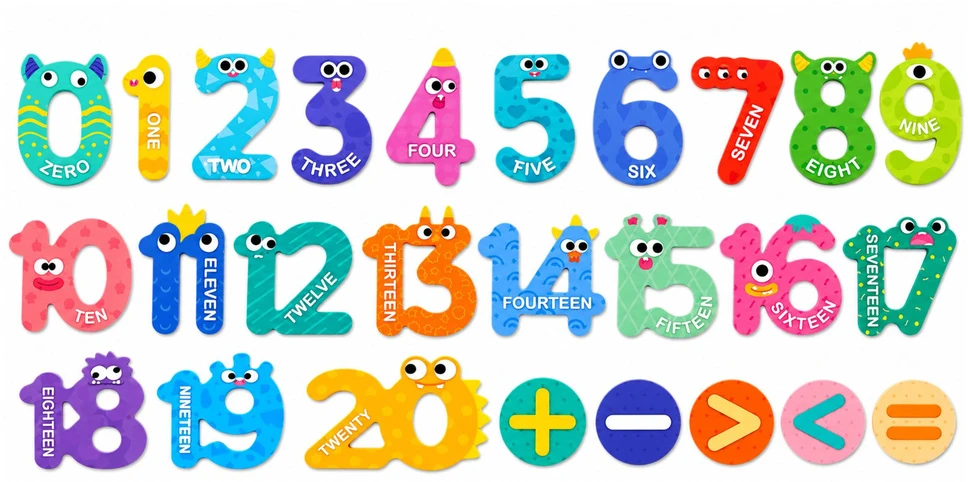 Lean Toys Magnetinė dėlionė 26 vnt.