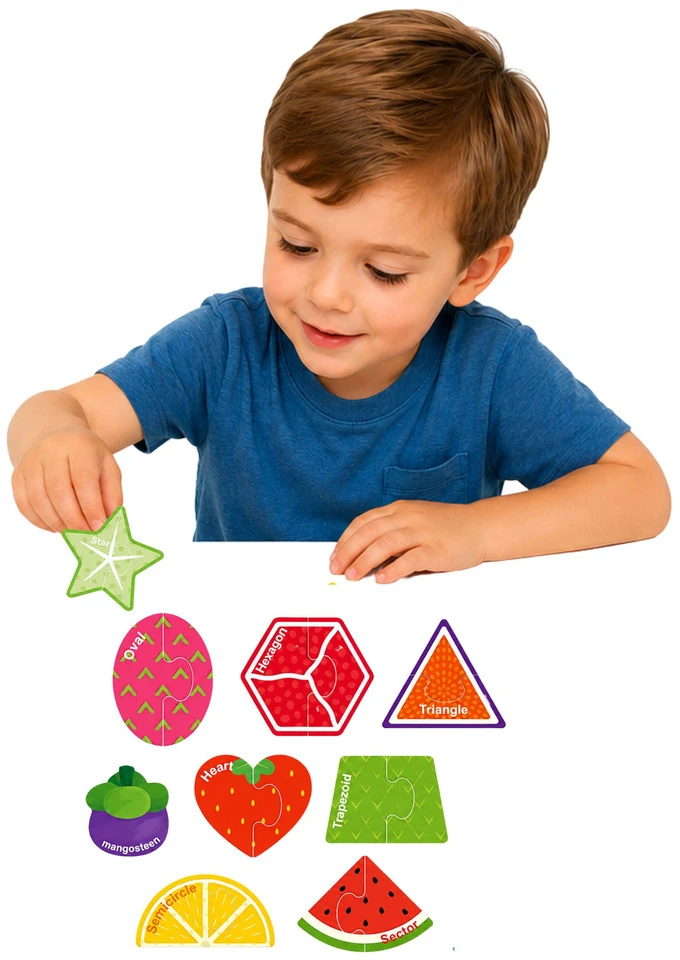 Lean Toys Magnetinė dėlionė 30 vnt.
