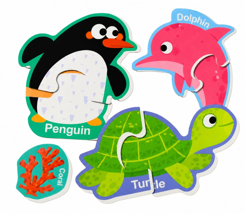 Lean Toys Magnetinė dėlionė 30 vnt.