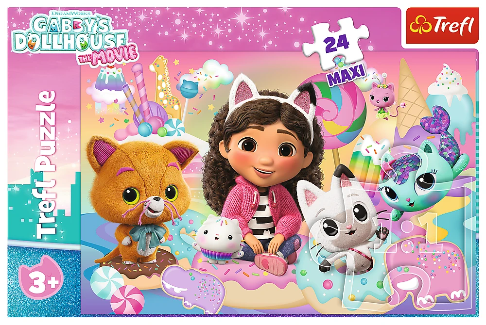 Trefl Dėlionė 24 vnt. - Gabby's Dollhouse