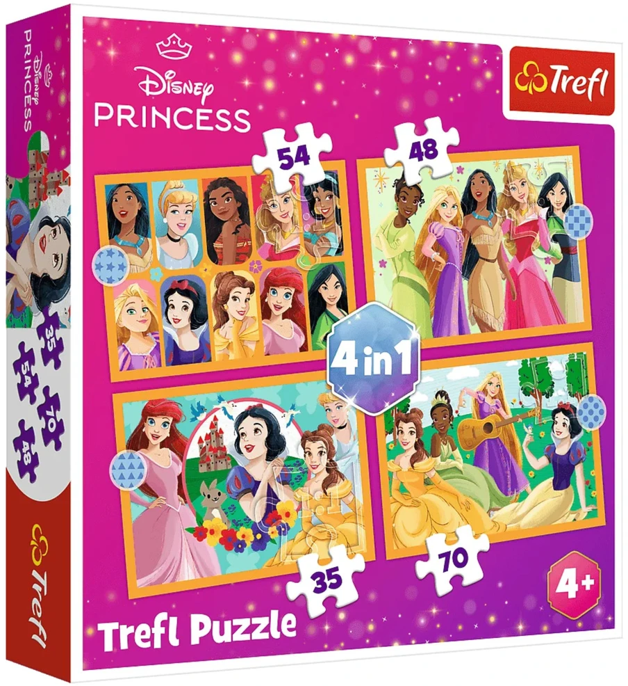 Trefl Dėlionė 207 vnt. - Disney princesės