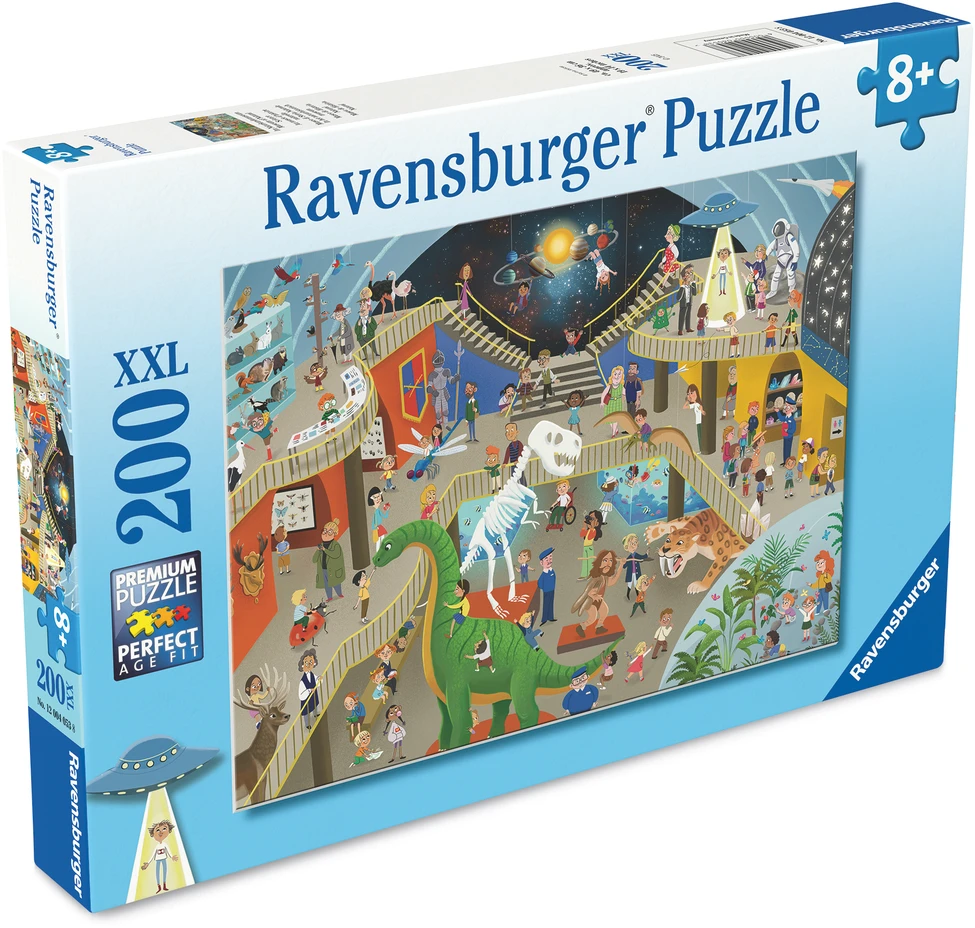Dėlionė Ravensburger - Gamtos istorijos muziejuje 200p (12004053)