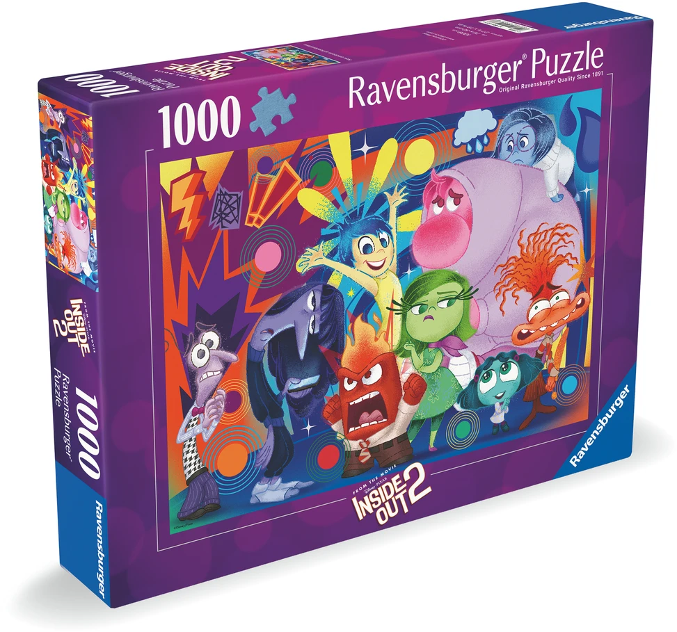 Dėlionė Ravensburger - Išvirkščiai 2 1000p (12001537)
