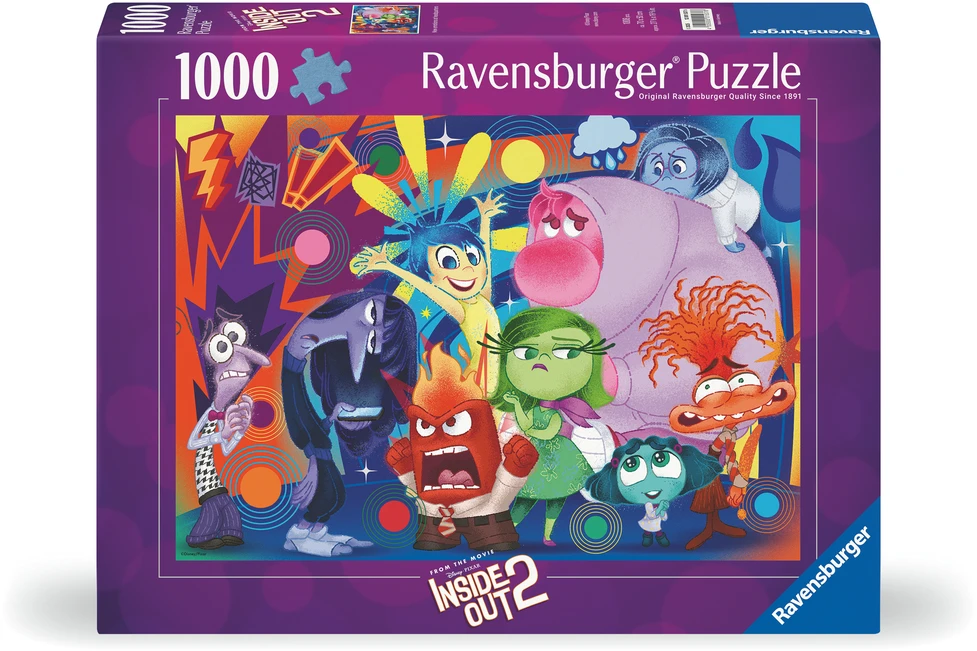 Dėlionė Ravensburger - Išvirkščiai 2 1000p (12001537)