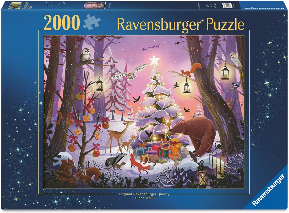 Ravensburger Dėlionė 2000 vnt. - Kalėdos miške