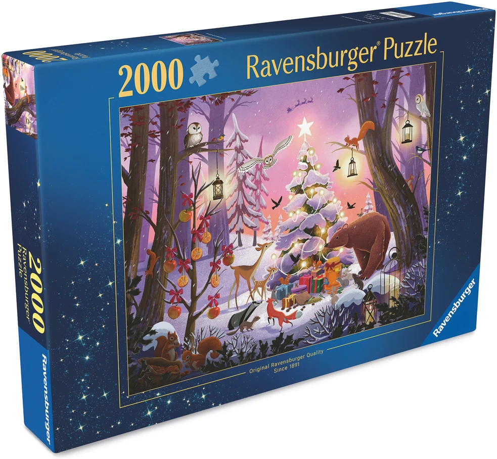 Ravensburger Dėlionė 2000 vnt. - Kalėdos miške