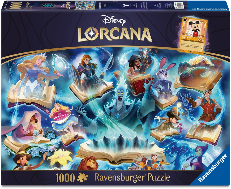Dėlionė Ravensburger - Karalystės spindesiai: Safyras 1000p (12001625)