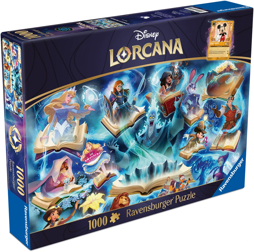 Dėlionė Ravensburger - Karalystės spindesiai: Safyras 1000p (12001625)