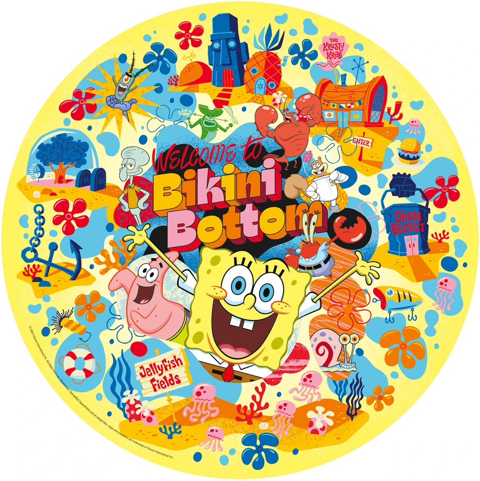 Dėlionė Ravensburger - Kempiniukas Bobas 500p šovinys (12001657)