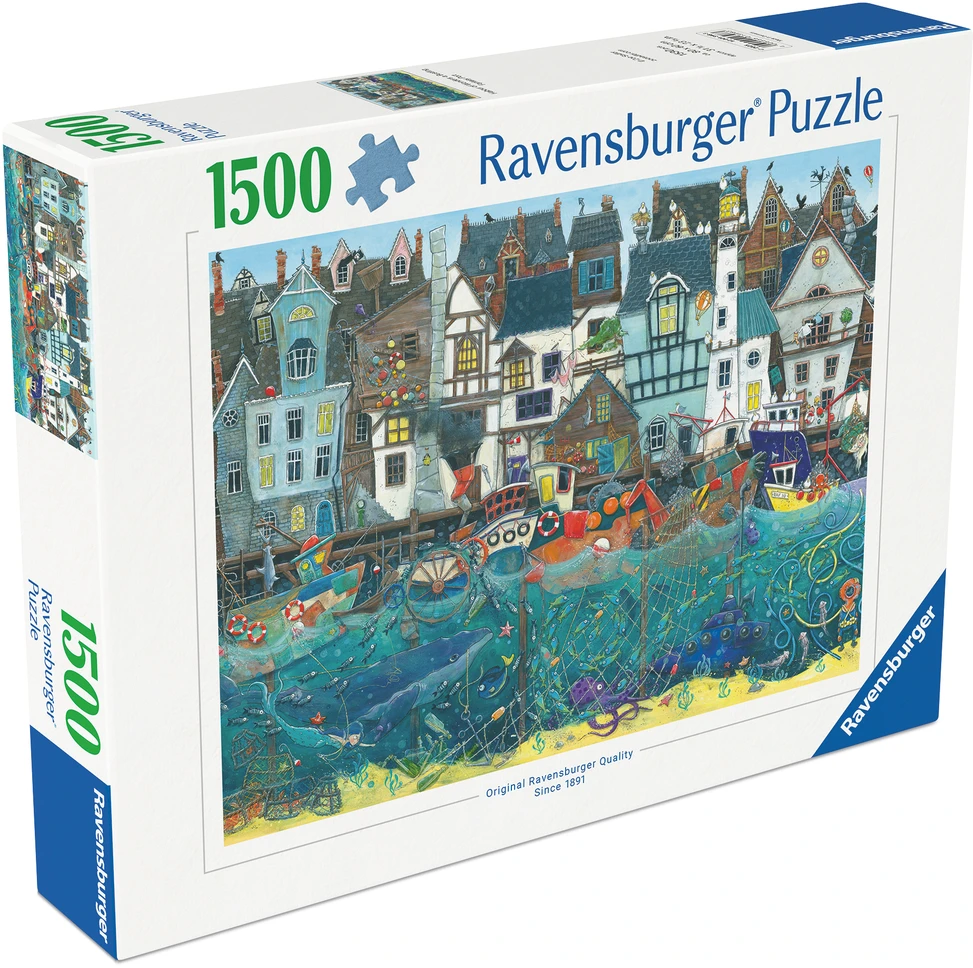 Dėlionė Ravensburger - Laivas/Uostas 1500p (12001398)
