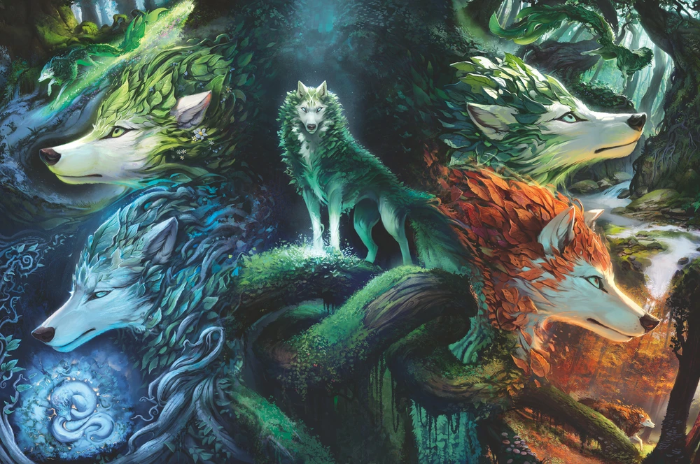 Ravensburger Dėlionė 7000 vnt. - Miško šnabždesiai
