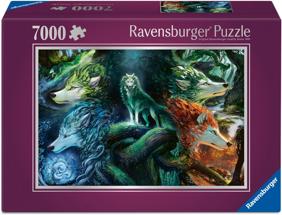 Ravensburger Dėlionė 7000 vnt. - Miško šnabždesiai