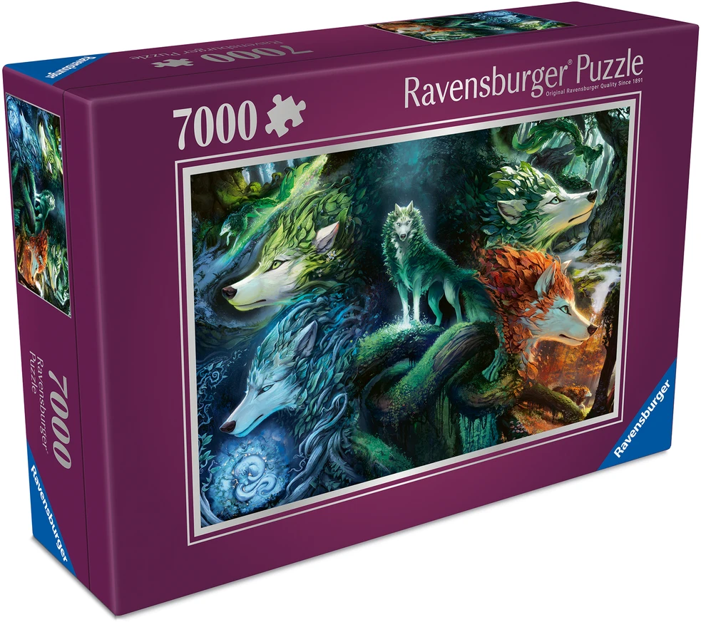 Ravensburger Dėlionė 7000 vnt. - Miško šnabždesiai