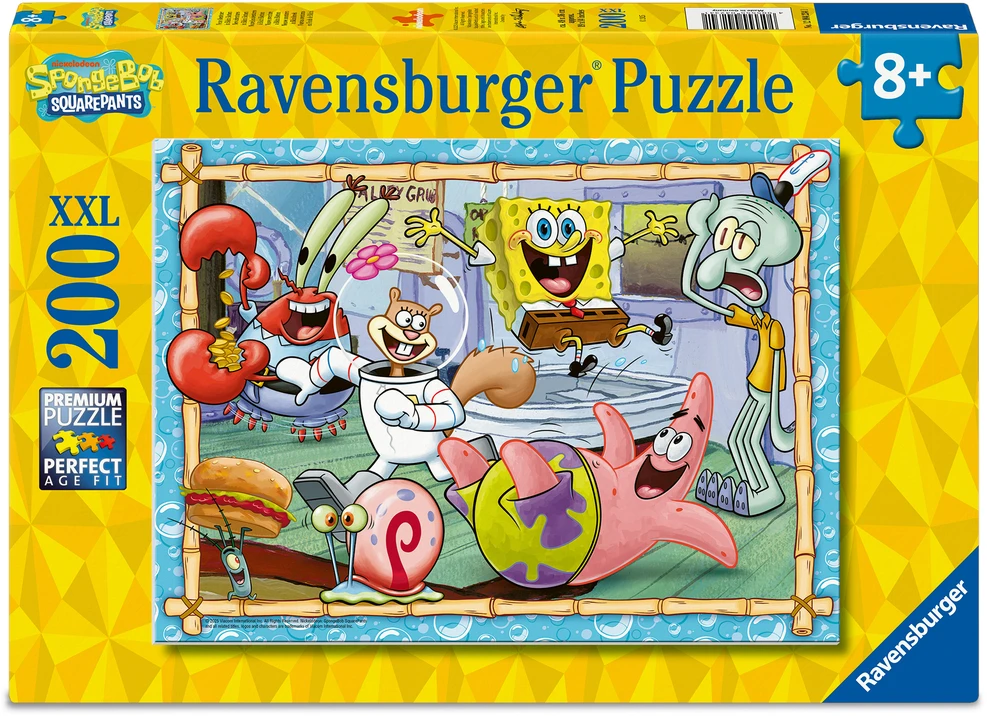 Dėlionė Ravensburger Puzzle vaikams 2D Kempiniukas Plačiakelnis 200 detalių