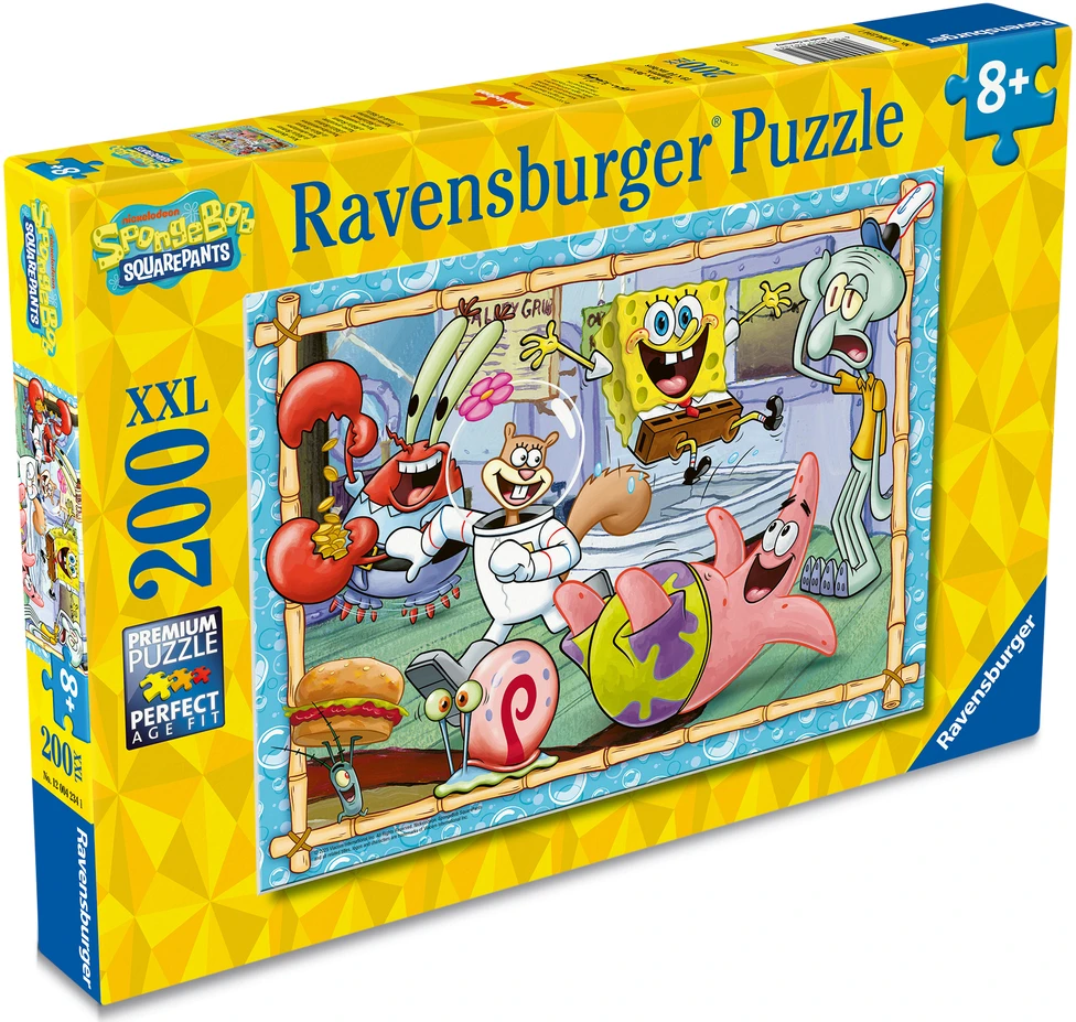 Dėlionė Ravensburger Puzzle vaikams 2D Kempiniukas Plačiakelnis 200 detalių