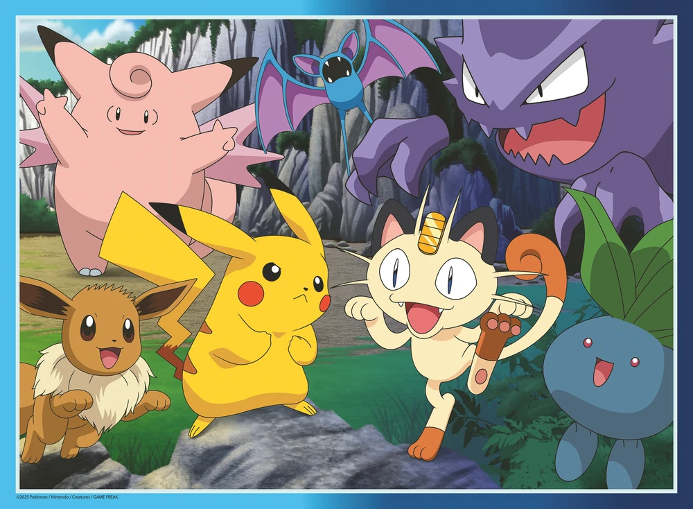 Ravensburger Dėlionė 300 vnt. - Pokemonai