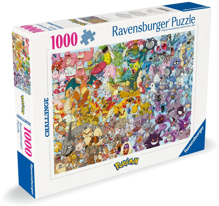 Ravensburger Dėlionė 1000 vnt. - Pokémonai