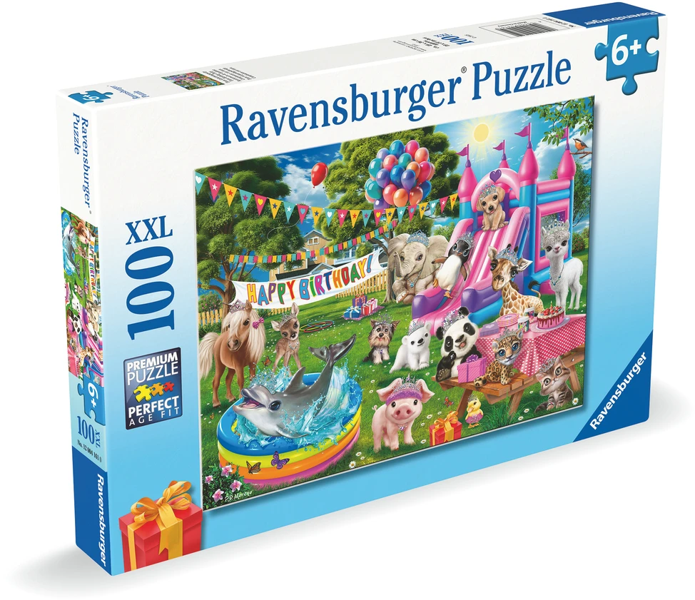 Dėlionė Ravensburger - Tiara gimtadienio šventė 100p (12004161)