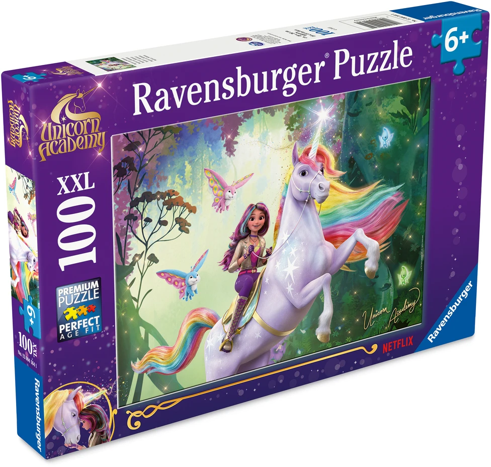 Ravensburger Dėlionė 100 vnt. - Vienaragio akademija