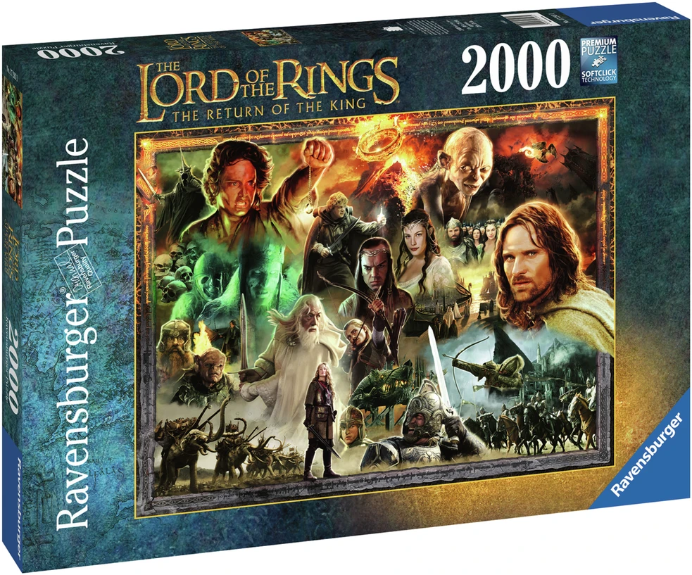 Ravensburger dėlionė 2000 vnt. - Žiedų valdovas
