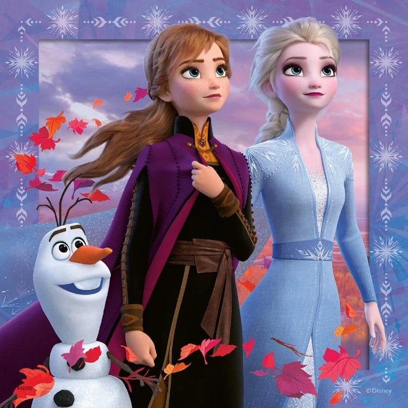 Ravensburger Dėlionė 3x49 vnt. - Frozen 2