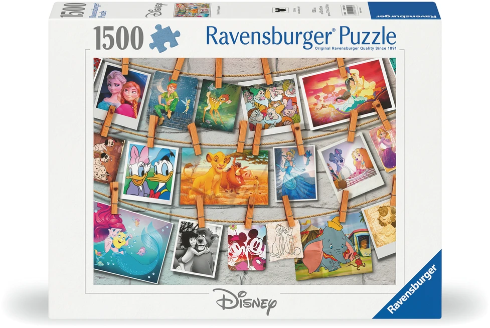 Dėlionė Ravensburger - Disney nuotraukos 1500p (12001557)
