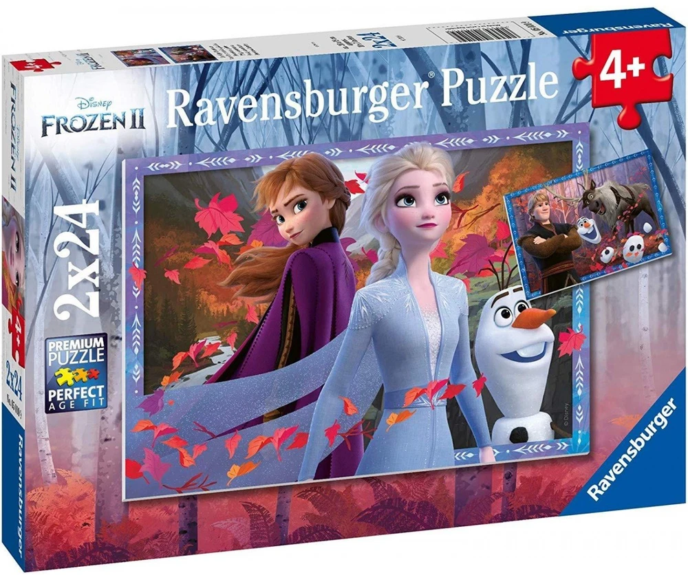 Ravensburger Dėlionė 2x24 vnt. - Frozen 2