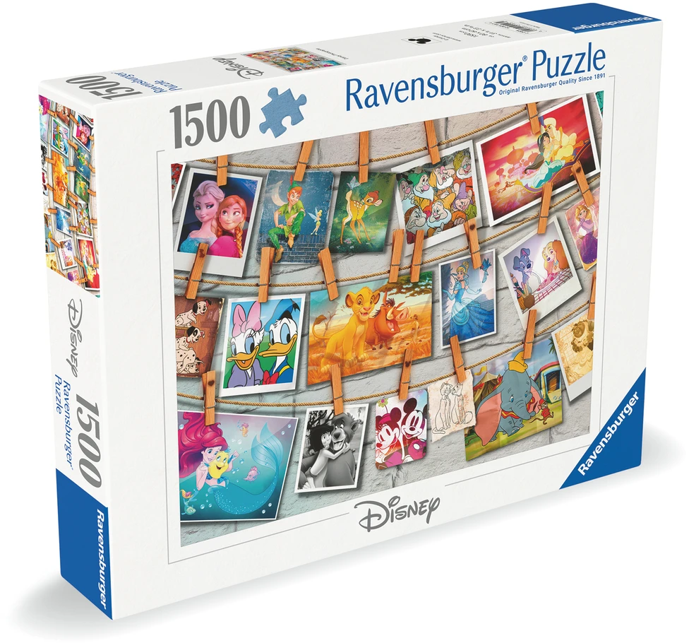 Dėlionė Ravensburger - Disney nuotraukos 1500p (12001557)